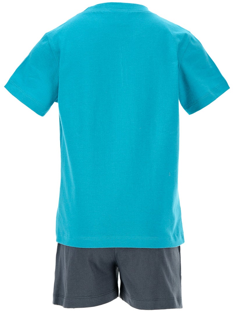 Ensemble Short + T-shirt Spider-Man  | Licence Officielle Bleu turquoise - Kiabi