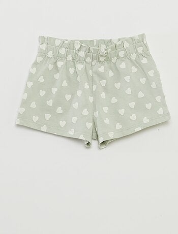 Ensemble short + t-shirt volanté - 2 pièces