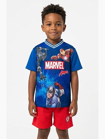 Ensemble Short + Tee-Shirt Avengers| Licence Officielle
