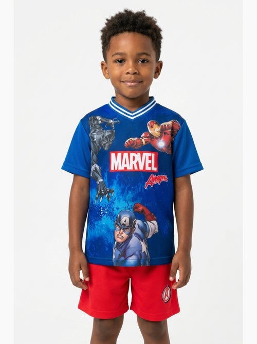 Ensemble Short + Tee-Shirt Avengers| Licence Officielle - Kiabi Ensemble Short + Tee-Shirt Avengers| Licence Officielle - Kiabi