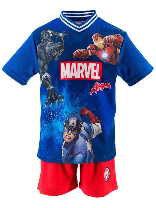 Ensemble Short + Tee-Shirt Avengers| Licence Officielle - Kiabi Ensemble Short + Tee-Shirt Avengers| Licence Officielle - Kiabi