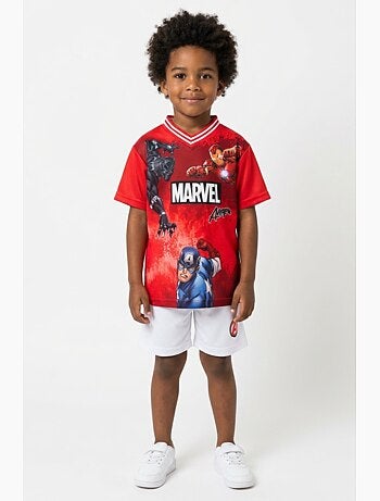 Ensemble Short + Tee-Shirt Avengers| Licence Officielle