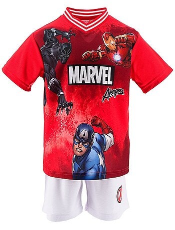 Ensemble Short + Tee-Shirt Avengers| Licence Officielle