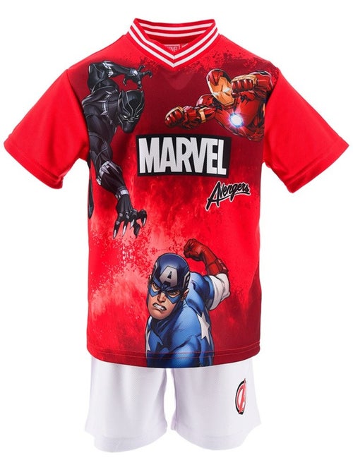 Ensemble Short + Tee-Shirt Avengers| Licence Officielle - Kiabi Ensemble Short + Tee-Shirt Avengers| Licence Officielle - Kiabi