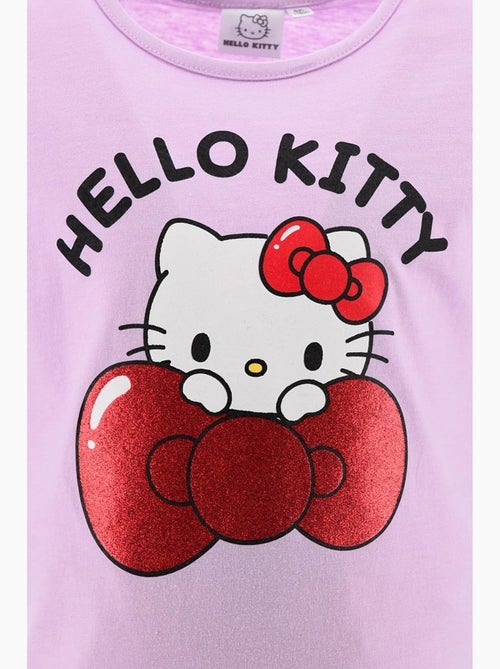Ensemble Short + Tee-Shirt Hello Kitty | Licence Officielle - Kiabi