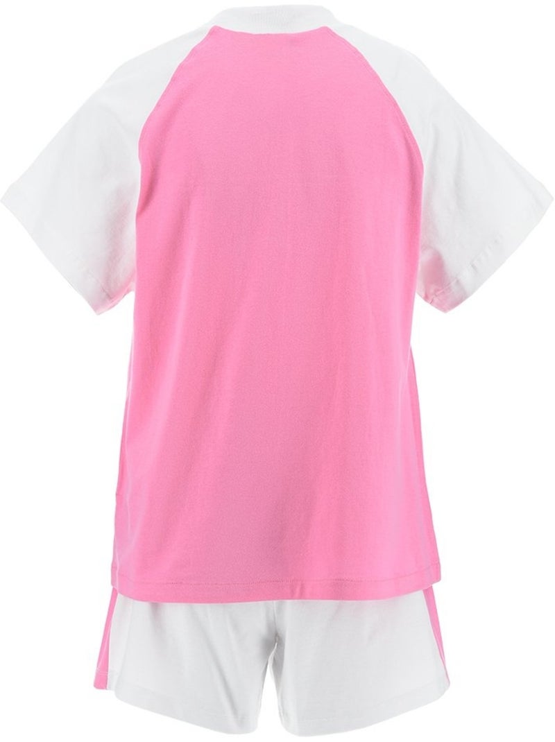 Ensemble Short + Tee-Shirt Lilo et Stitch | Licence Officielle Rose - Kiabi