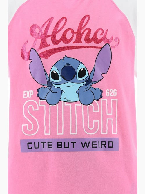 Ensemble Short + Tee-Shirt Lilo et Stitch | Licence Officielle - Kiabi
