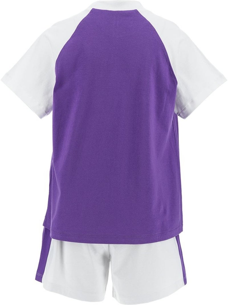 Ensemble Short + Tee-Shirt Lilo et Stitch | Licence Officielle Violet - Kiabi