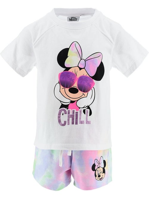 Ensemble Short + Tee-Shirt Minnie Mouse | Licence Officielle - Kiabi