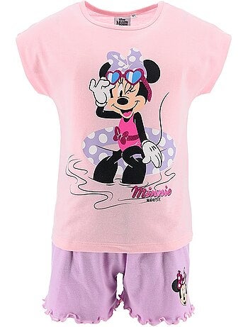 Ensemble Short + Tee-Shirt Minnie Mouse | Licence Officielle