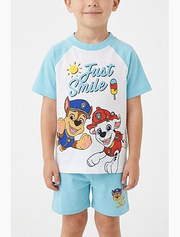 Ensemble Short + Tee-Shirt Pat Patrouille| Licence Officielle