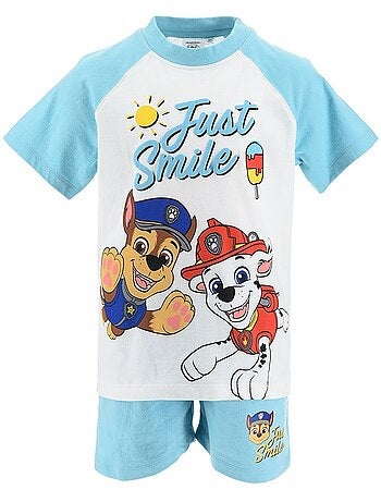Ensemble Short + Tee-Shirt Pat Patrouille| Licence Officielle