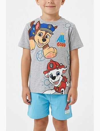Ensemble Short + Tee-Shirt Pat Patrouille| Licence Officielle