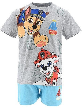 Ensemble Short + Tee-Shirt Pat Patrouille| Licence Officielle