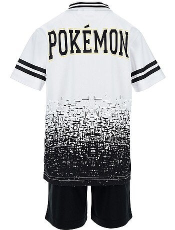 Ensemble Short + Tee-Shirt Pokemon| Licence Officielle