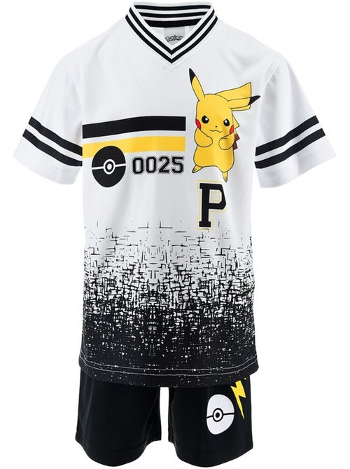 Ensemble Short + Tee-Shirt Pokemon| Licence Officielle - Kiabi Ensemble Short + Tee-Shirt Pokemon| Licence Officielle - Kiabi