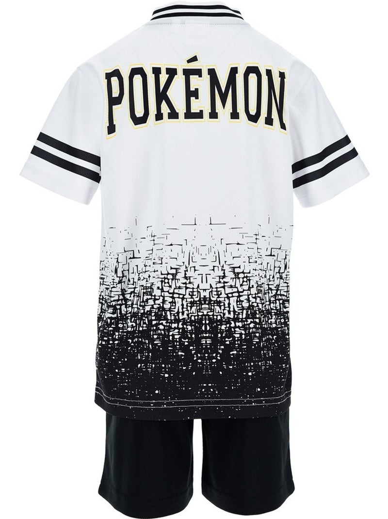 Ensemble Short + Tee-Shirt Pokemon| Licence Officielle Blanc - Kiabi