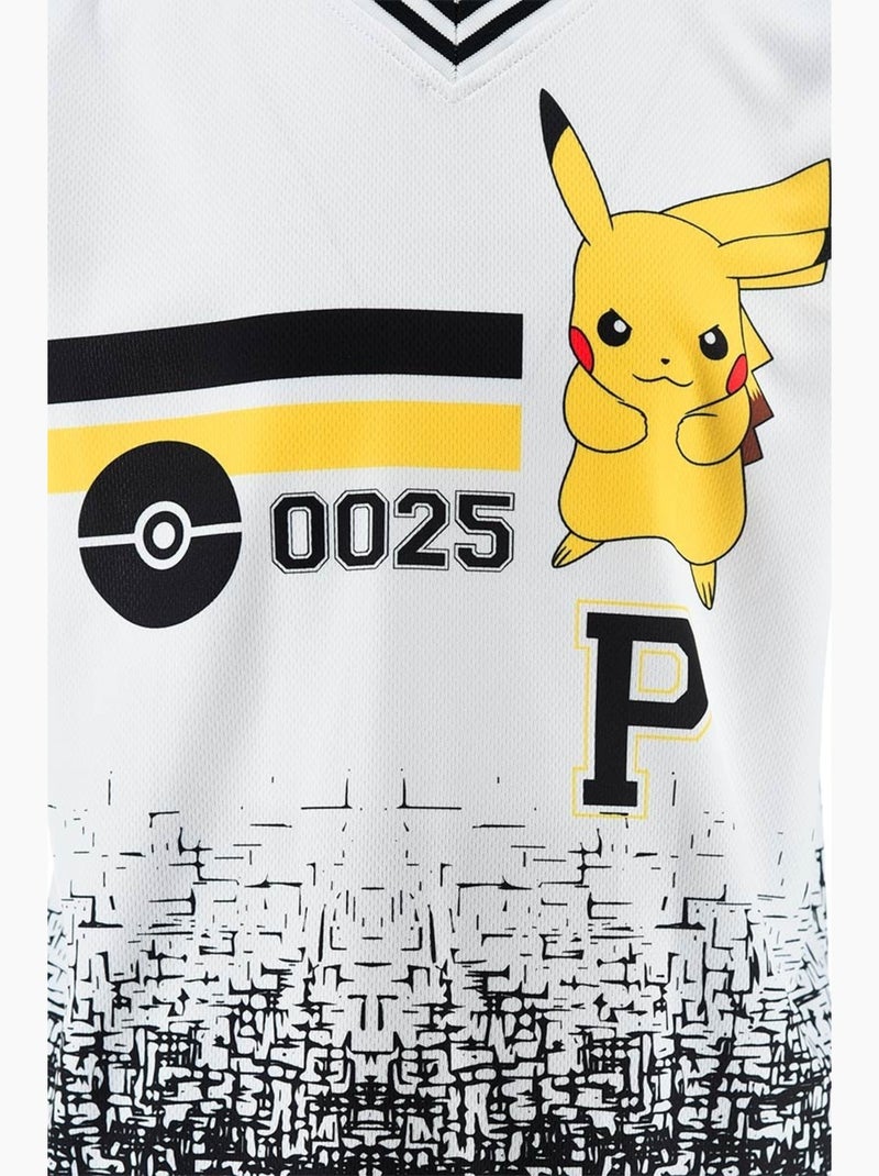 Ensemble Short + Tee-Shirt Pokemon| Licence Officielle Blanc - Kiabi