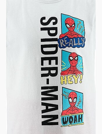 Ensemble short + tee-shirt spiderman| licence officielle