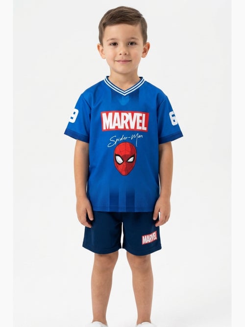 Ensemble Short + Tee-Shirt Spiderman| Licence Officielle - Kiabi Ensemble Short + Tee-Shirt Spiderman| Licence Officielle - Kiabi