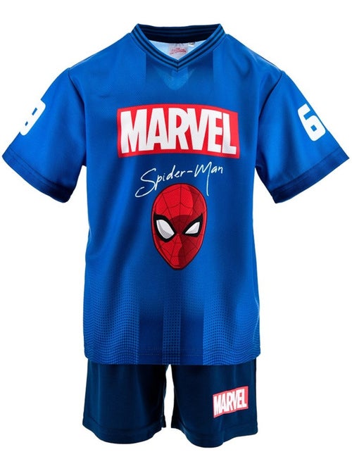 Ensemble Short + Tee-Shirt Spiderman| Licence Officielle - Kiabi Ensemble Short + Tee-Shirt Spiderman| Licence Officielle - Kiabi