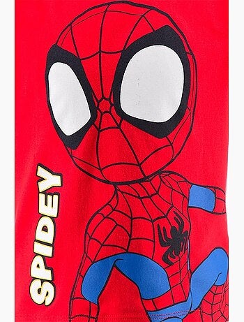 Ensemble Short + Tee-Shirt Spidey| Licence Officielle