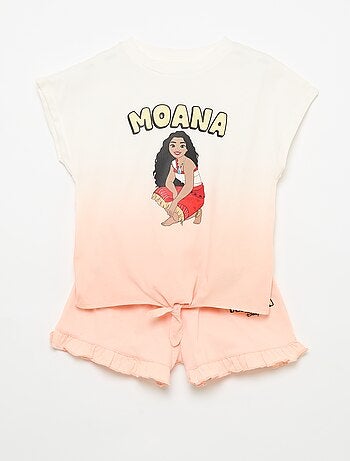 Ensemble short volanté + T-shirt 'Disney'