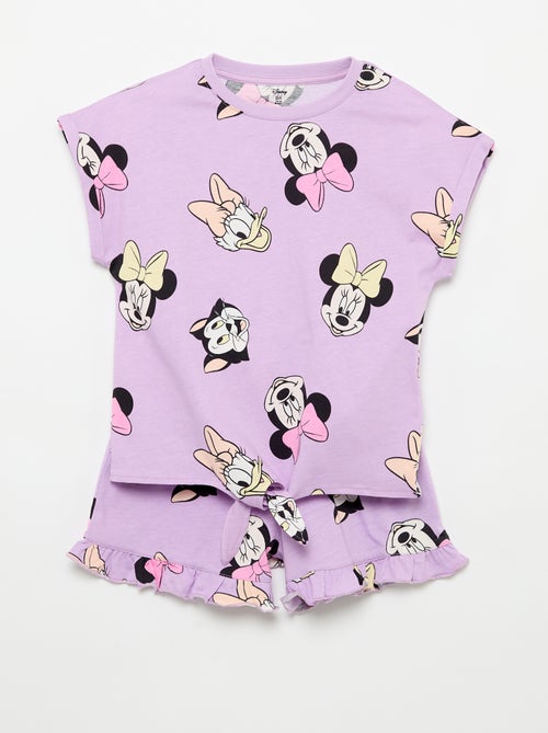Ensemble short volanté + T-shirt 'Disney' - Kiabi