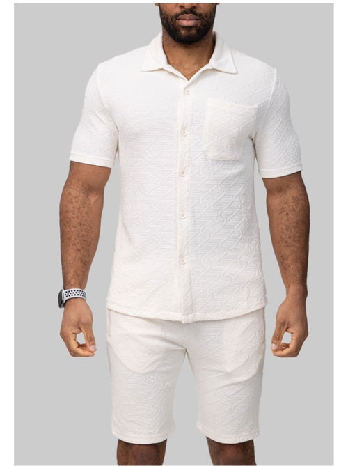 Ensemble Short,Chemise Kebello - Kiabi