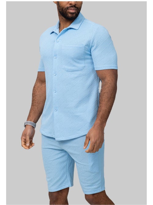 Ensemble Short,Chemise Kebello - Kiabi