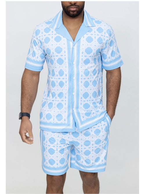 Ensemble Short,Chemise Kebello - Kiabi