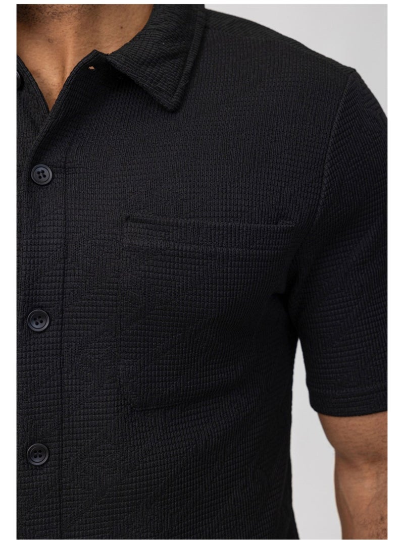 Ensemble Short,Chemise Kebello Noir Noir - Kiabi