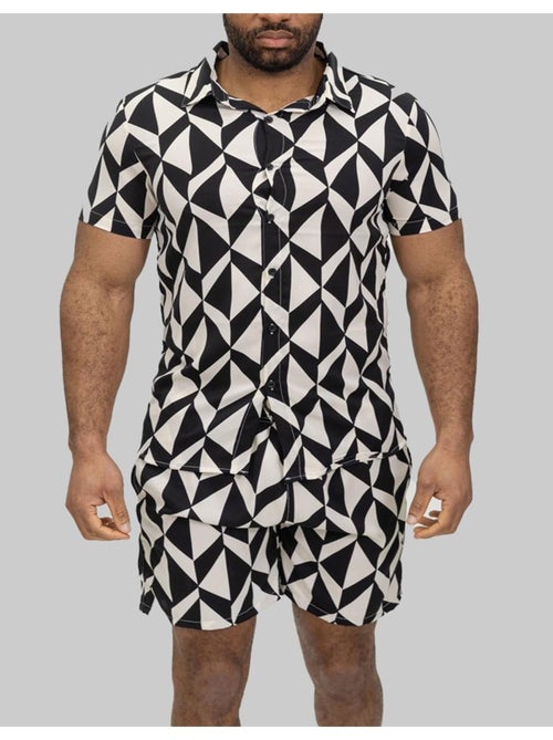Ensemble Short,Chemise Kebello - Kiabi