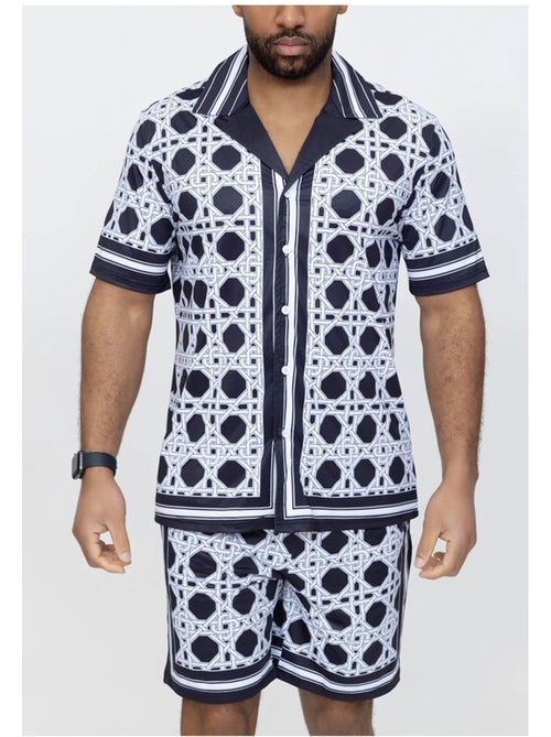 Ensemble Short,Chemise Kebello - Kiabi