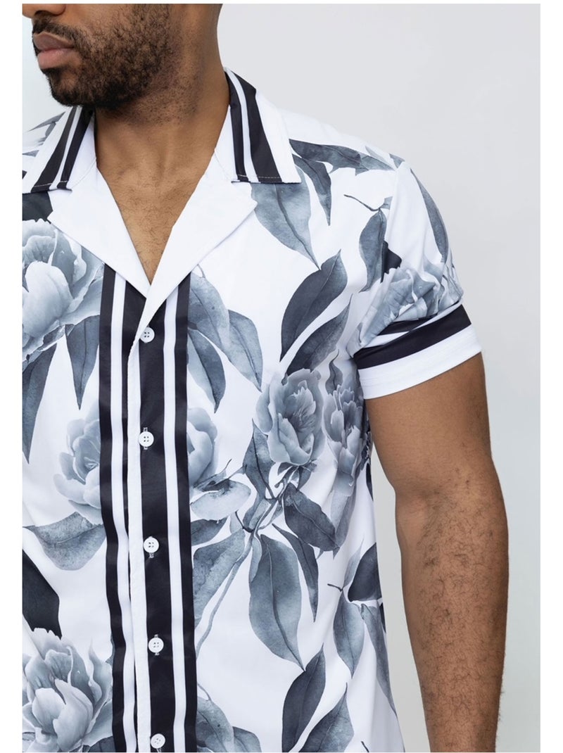 Ensemble Short,Chemise Kebello Noir Noir - Kiabi