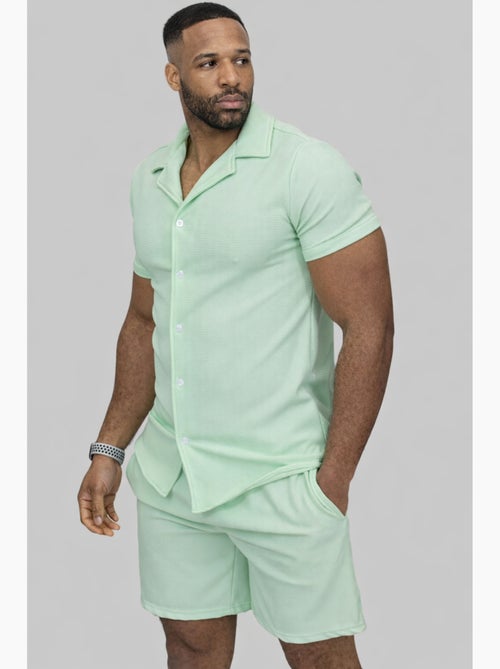 Ensemble Short,Chemise Kebello - Kiabi