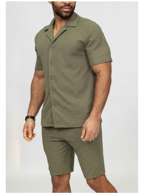 Ensemble Short,Chemise Kebello - Kiabi