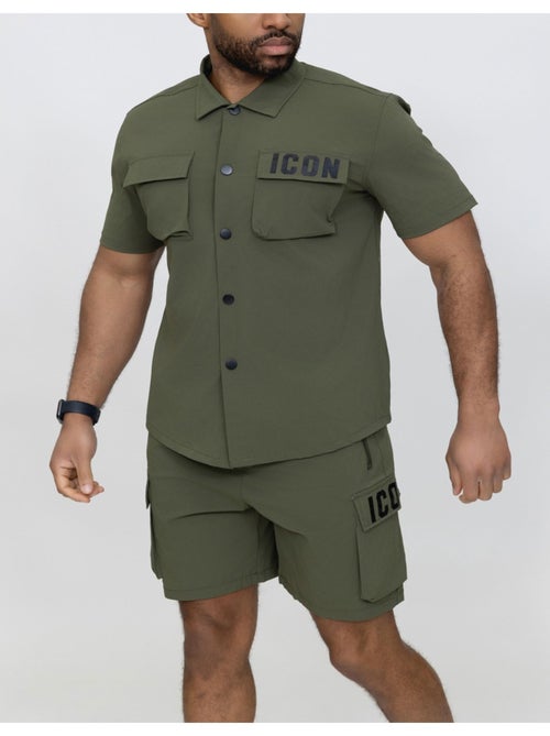 Ensemble Short,Chemise Kebello - Kiabi