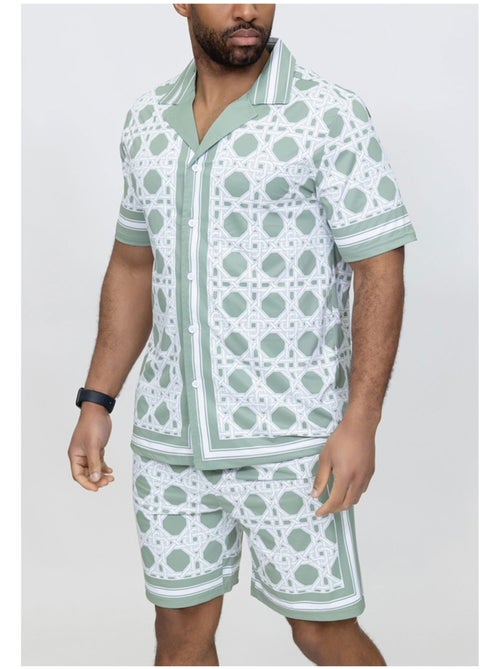 Ensemble Short,Chemise Kebello - Kiabi