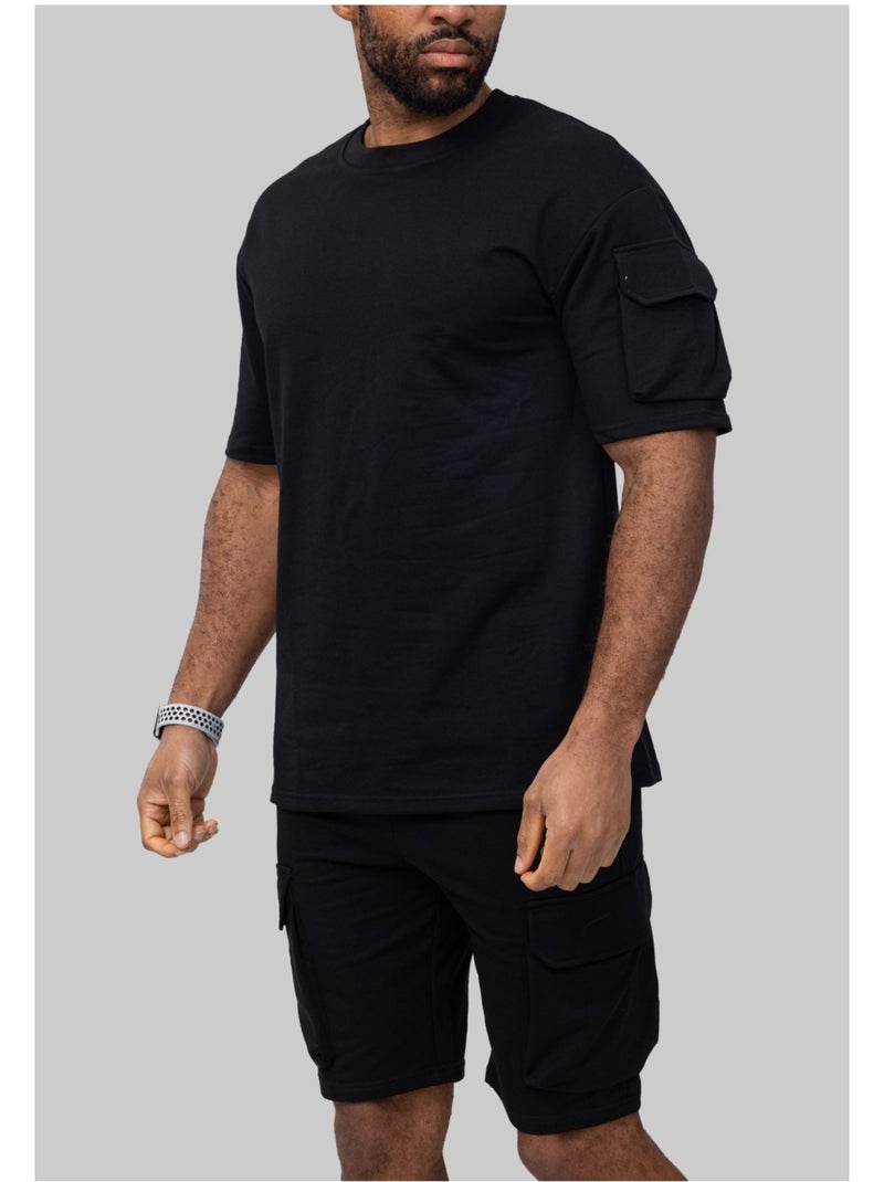 Ensemble Short,T-shirt Kebello Noir Noir - Kiabi