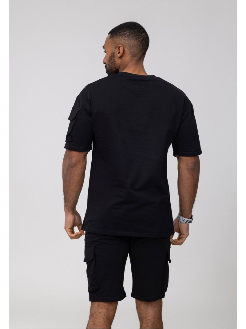 Ensemble Short,T-shirt Kebello Noir Noir - Kiabi