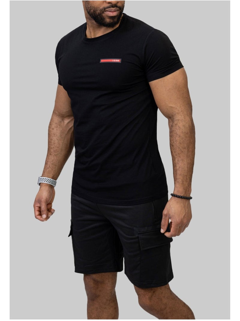 Ensemble Short,T-shirt Kebello Noir Noir - Kiabi