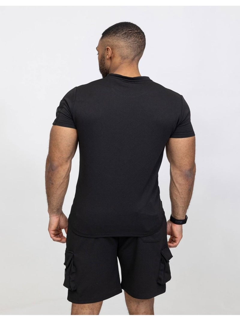 Ensemble Short,T-shirt Kebello Noir Noir - Kiabi