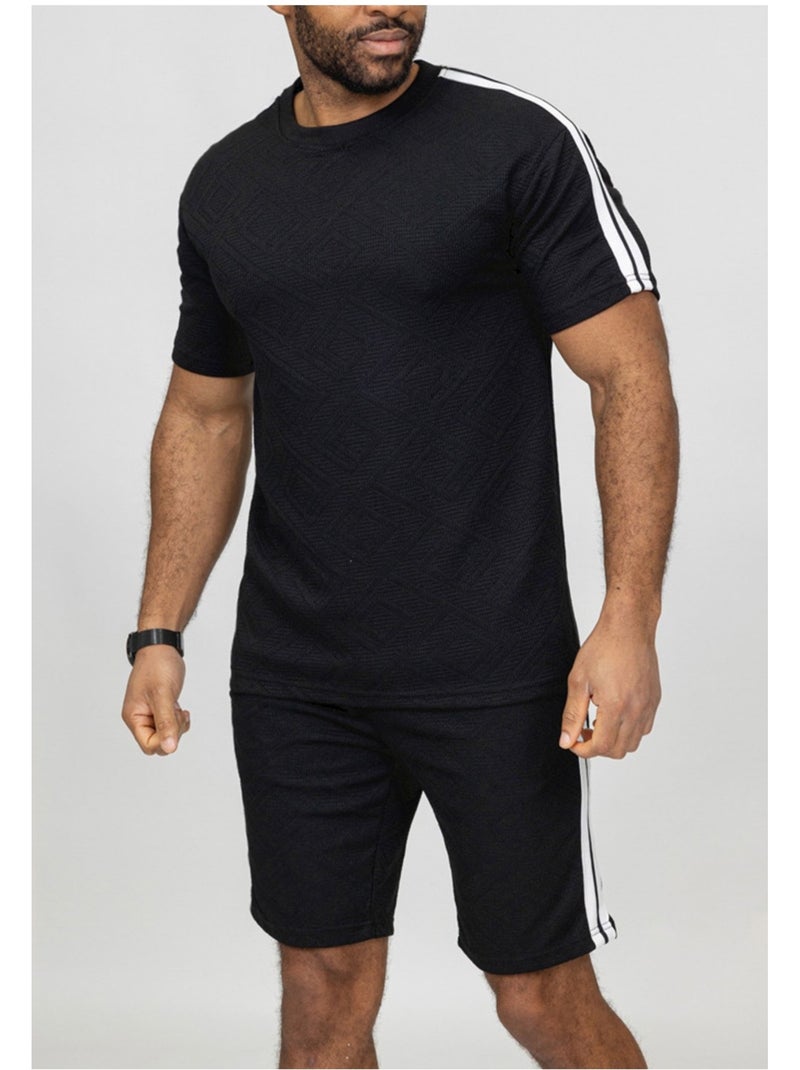 Ensemble Short,T-shirt Kebello Noir Noir - Kiabi