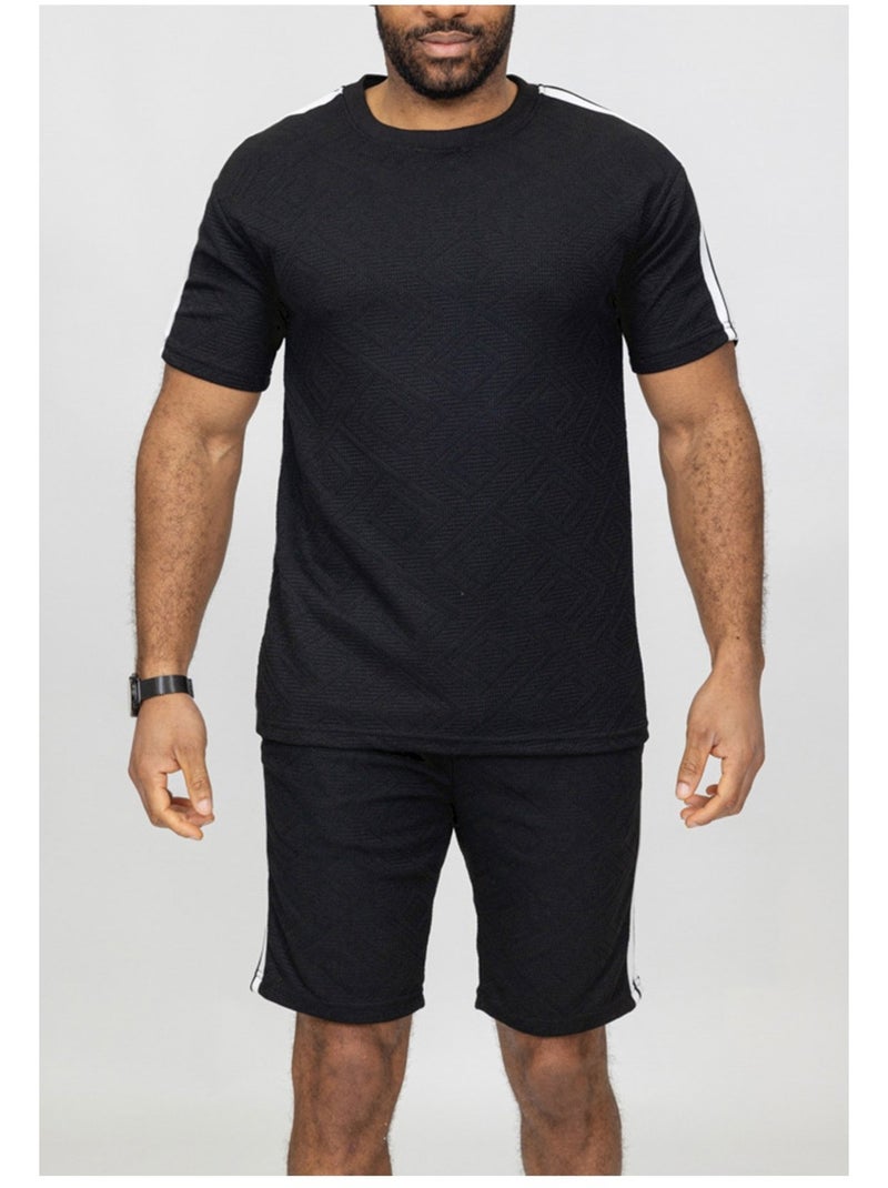 Ensemble Short,T-shirt Kebello Noir Noir - Kiabi