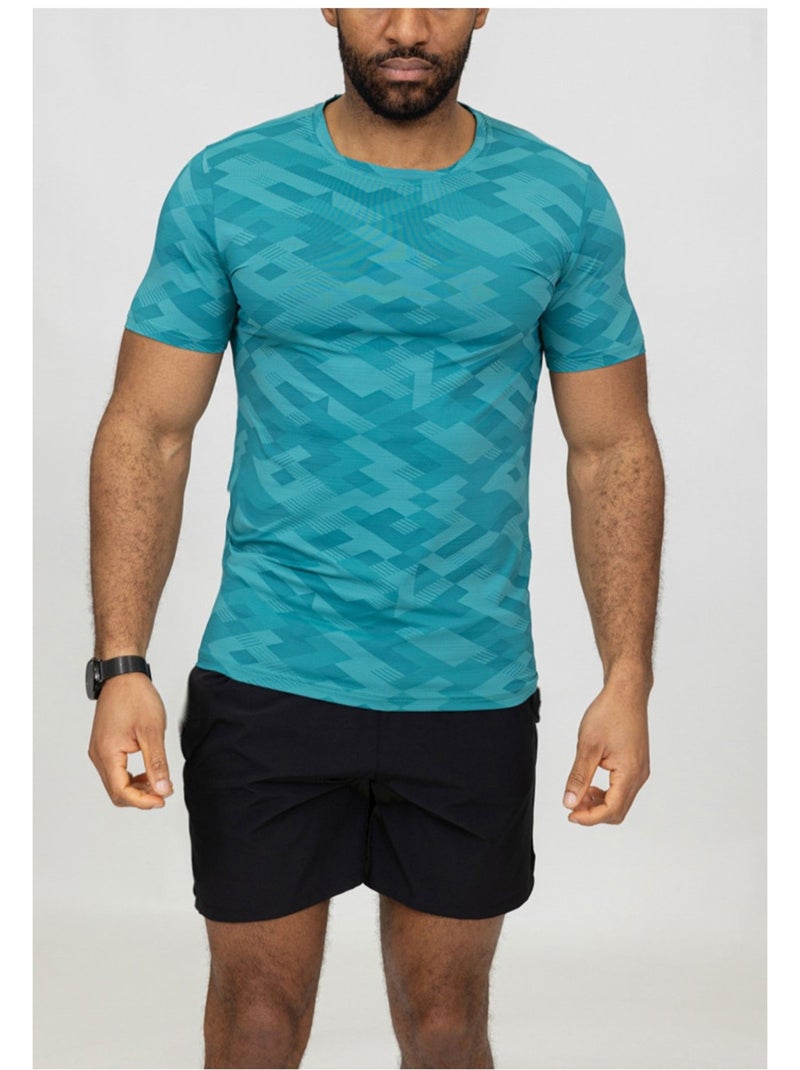 Ensemble Short,Tshirt Kebello Bleu - Kiabi