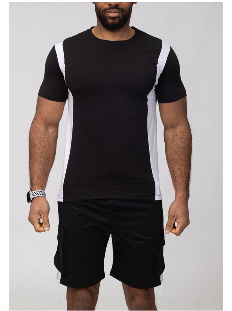 Ensemble Short,Tshirt Kebello Noir Noir - Kiabi