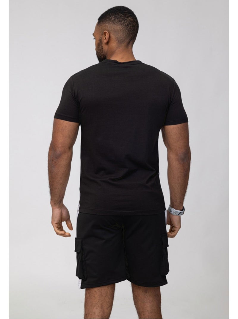 Ensemble Short,Tshirt Kebello Noir Noir - Kiabi