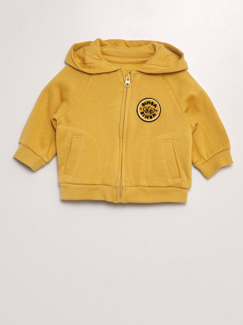 Ensemble 'Simba' t-shirt + sweat + pantalon - 3 pièces Jaune - Kiabi