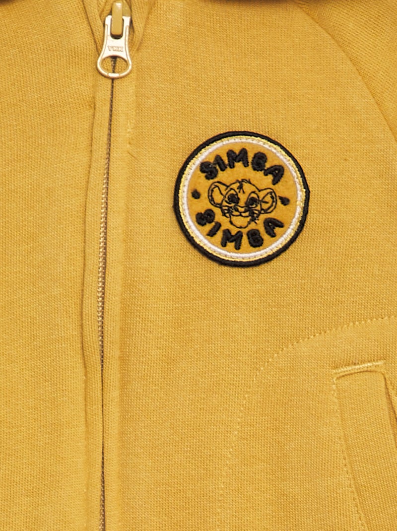 Ensemble 'Simba' t-shirt + sweat + pantalon - 3 pièces Jaune - Kiabi